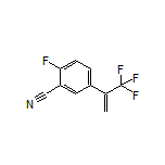 2-Fluoro-5-[1-(trifluoromethyl)vinyl]benzonitrile