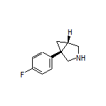 (1R,5S)-1-(4-Fluorophenyl)-3-azabicyclo[3.1.0]hexane