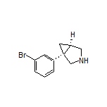 (1S,5R)-1-(3-Bromophenyl)-3-azabicyclo[3.1.0]hexane