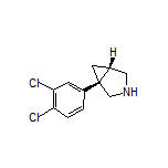 (1R,5S)-1-(3,4-Dichlorophenyl)-3-azabicyclo[3.1.0]hexane