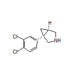 (1S,5R)-1-(3,4-Dichlorophenyl)-3-azabicyclo[3.1.0]hexane