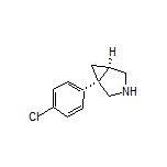 (1S,5R)-1-(4-Chlorophenyl)-3-azabicyclo[3.1.0]hexane