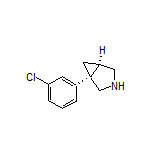 (1S,5R)-1-(3-Chlorophenyl)-3-azabicyclo[3.1.0]hexane