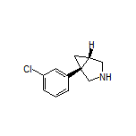 (1R,5S)-1-(3-Chlorophenyl)-3-azabicyclo[3.1.0]hexane