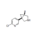 (1R,5S)-1-(6-Chloro-3-pyridinyl)-3-azabicyclo[3.1.0]hexane