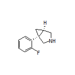 (1S,5R)-1-(2-Fluorophenyl)-3-azabicyclo[3.1.0]hexane