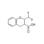 2-(Difluoromethyl)chroman-3-carboxylic Acid