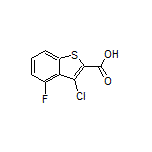 3-Chloro-4-fluorobenzo[b]thiophene-2-carboxylic Acid