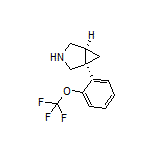 (1R,5S)-1-[2-(Trifluoromethoxy)phenyl]-3-azabicyclo[3.1.0]hexane