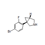 (1R,5S)-1-(4-Bromo-2-fluorophenyl)-3-azabicyclo[3.1.0]hexane