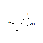 (1S,5R)-1-(3-Methoxyphenyl)-3-azabicyclo[3.1.0]hexane