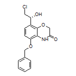 (R)-5-(Benzyloxy)-8-(2-chloro-1-hydroxyethyl)-2H-benzo[b][1,4]oxazin-3(4H)-one