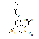 (R)-8-[2-Azido-1-[(tert-butyldimethylsilyl)oxy]ethyl]-5-(benzyloxy)-2H-benzo[b][1,4]oxazin-3(4H)-one