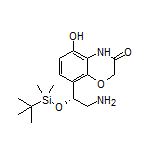 (R)-8-[2-Amino-1-[(tert-butyldimethylsilyl)oxy]ethyl]-5-hydroxy-2H-benzo[b][1,4]oxazin-3(4H)-one