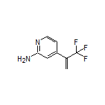 2-Amino-4-[1-(trifluoromethyl)vinyl]pyridine