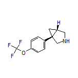 (1R,5S)-1-[4-(Trifluoromethoxy)phenyl]-3-azabicyclo[3.1.0]hexane