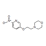 4-[2-[(6-Nitro-3-pyridyl)oxy]ethyl]morpholine