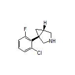 (1R,5S)-1-(2-Chloro-6-fluorophenyl)-3-azabicyclo[3.1.0]hexane