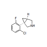 (1S,5R)-1-(2-Chloro-6-fluorophenyl)-3-azabicyclo[3.1.0]hexane