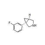 (1S,5R)-1-(3-Fluorophenyl)-3-azabicyclo[3.1.0]hexane