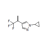 1-Cyclopropyl-4-[1-(trifluoromethyl)vinyl]pyrazole