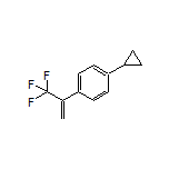 1-Cyclopropyl-4-[1-(trifluoromethyl)vinyl]benzene