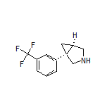 (1S,5R)-1-[3-(Trifluoromethyl)phenyl]-3-azabicyclo[3.1.0]hexane