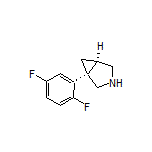 (1S,5R)-1-(2,5-Difluorophenyl)-3-azabicyclo[3.1.0]hexane