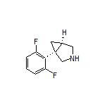 (1S,5R)-1-(2,6-Difluorophenyl)-3-azabicyclo[3.1.0]hexane