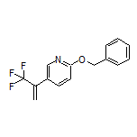 2-(Benzyloxy)-5-[1-(trifluoromethyl)vinyl]pyridine