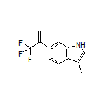 3-Methyl-6-[1-(trifluoromethyl)vinyl]indole