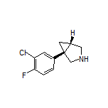 (1R,5S)-1-(3-Chloro-4-fluorophenyl)-3-azabicyclo[3.1.0]hexane