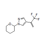 1-(Tetrahydro-2H-pyran-2-yl)-4-[1-(trifluoromethyl)vinyl]pyrazole