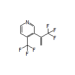 4-(Trifluoromethyl)-3-[1-(trifluoromethyl)vinyl]pyridine