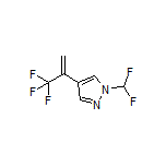 1-(Difluoromethyl)-4-[1-(trifluoromethyl)vinyl]pyrazole