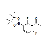 3-Acetyl-2,4-difluorophenylboronic Acid Pinacol Ester