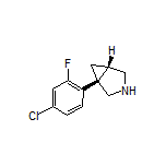 (1R,5S)-1-(4-Chloro-2-fluorophenyl)-3-azabicyclo[3.1.0]hexane