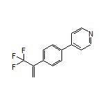 4-[4-[1-(Trifluoromethyl)vinyl]phenyl]pyridine