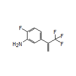 2-Fluoro-5-[1-(trifluoromethyl)vinyl]aniline