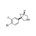 (1R,5S)-1-(4-Bromo-3-fluorophenyl)-3-azabicyclo[3.1.0]hexane