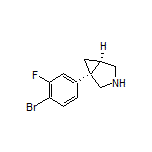 (1S,5R)-1-(4-Bromo-3-fluorophenyl)-3-azabicyclo[3.1.0]hexane