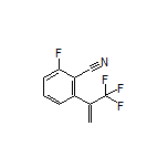 2-Fluoro-6-[1-(trifluoromethyl)vinyl]benzonitrile