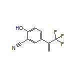 2-Hydroxy-5-[1-(trifluoromethyl)vinyl]benzonitrile