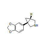 (1R,5S)-1-(Benzo[d][1,3]dioxol-5-yl)-3-azabicyclo[3.1.0]hexane