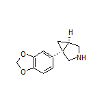 (1S,5R)-1-(Benzo[d][1,3]dioxol-5-yl)-3-azabicyclo[3.1.0]hexane