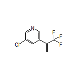 3-Chloro-5-[1-(trifluoromethyl)vinyl]pyridine