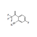 5-Fluoro-2-[1-(trifluoromethyl)vinyl]benzonitrile