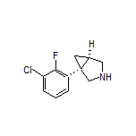 (1S,5R)-1-(3-Chloro-2-fluorophenyl)-3-azabicyclo[3.1.0]hexane