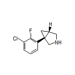 (1R,5S)-1-(3-Chloro-2-fluorophenyl)-3-azabicyclo[3.1.0]hexane