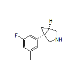 (1S,5R)-1-(3-Fluoro-5-methylphenyl)-3-azabicyclo[3.1.0]hexane